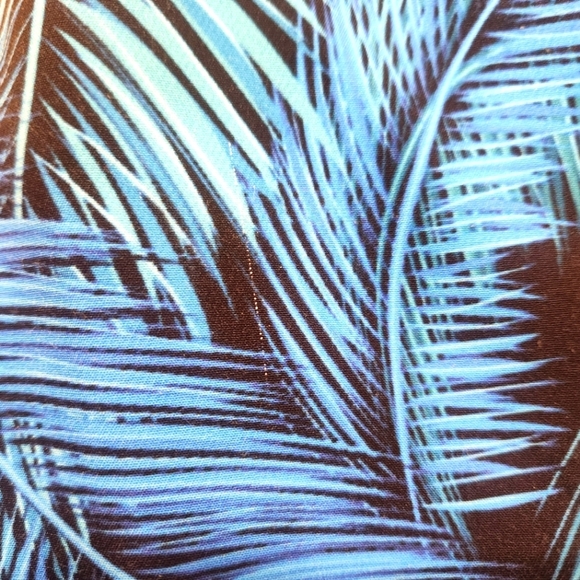 Hreski‎ Pants Mens 34x29 Blue Black Floral Print Golf Chino Straight Stretch - Picture 9 of 9